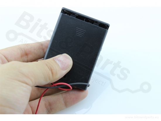 Batterijhouder AA Penlite x 4 (6V)
